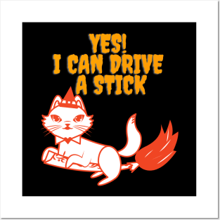 Yes! I Can Drive  A Stick v1 Posters and Art